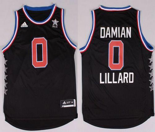 Damian Lillard Portland Trail Blazers black jersey