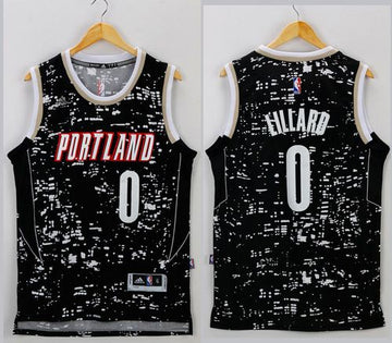 Damian Lillard Portland Trail Blazers black jersey