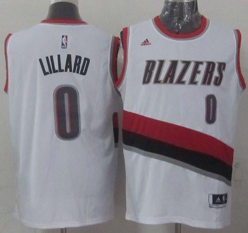 Damian Lillard Portland Trail Blazers white Home jersey