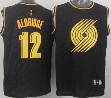 Lamarcus Aldridge Portland Trail Blazers black Fashion jersey