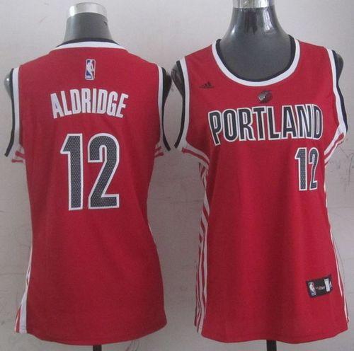 Lamarcus Aldridge Portland Trail Blazers red jersey