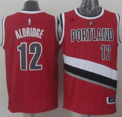 LaMarcus Aldridge Portland Trail Blazers red jersey