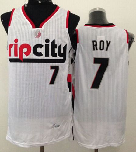 Brandon Roy Portland Trail Blazers white Throwback jersey