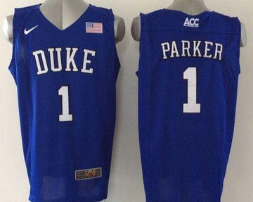 Jabari Parker Duke Blue Devils blue Elite jersey