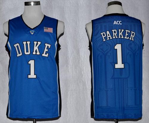 Jabari Parker Duke Blue Devils blue jersey