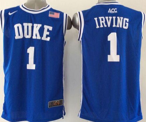 Kyrie Irving Duke Blue Devils blue jersey