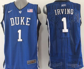 Kyrie Irving Duke Blue Devils blue jersey