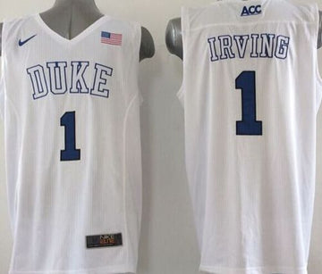 Kyrie Irving Duke Blue Devils white Elite jersey