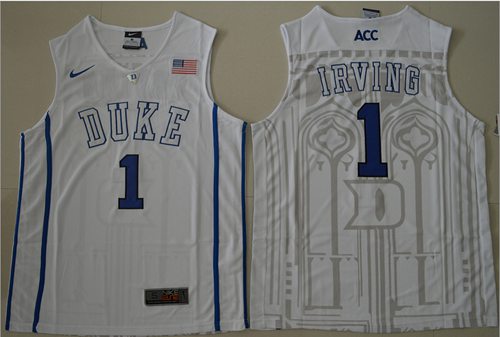 Kyrie Irving Duke Blue Devils white jersey
