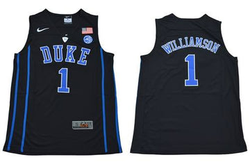 Zion Williamson Duke Blue Devils black Elite jersey