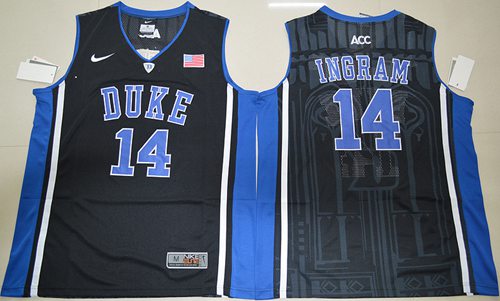 Brandon Ingram Duke Blue Devils black Elite jersey