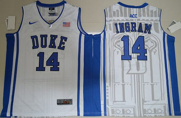 Brandon Ingram Duke Blue Devils white Elite jersey