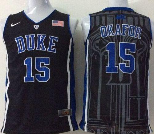Jahlil Okafor Duke Blue Devils black jersey