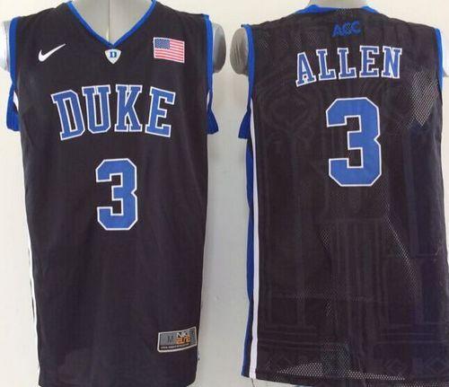 Grayson Allen Duke Blue Devils black jersey