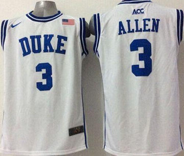 Grayson Allen Duke Blue Devils white jersey