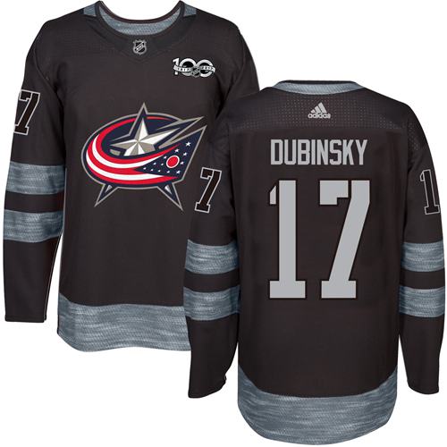 Brandon Dubinsky Columbus Blue Jackets black jersey