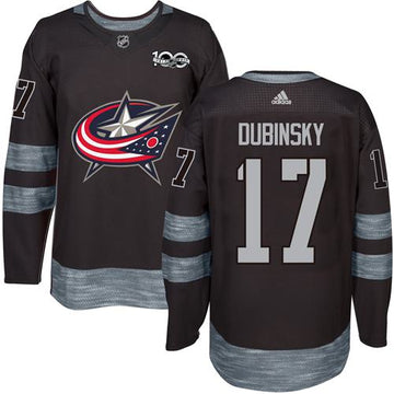 Brandon Dubinsky Columbus Blue Jackets black jersey