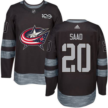 Brandon Saad Columbus Blue Jackets black jersey