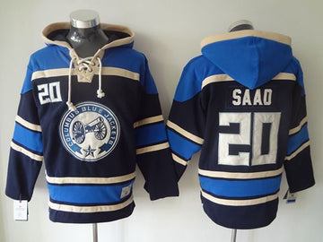 Brandon Saad Columbus Blue Jackets navy jersey