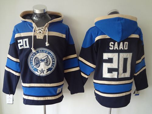 Brandon Saad Columbus Blue Jackets navy jersey