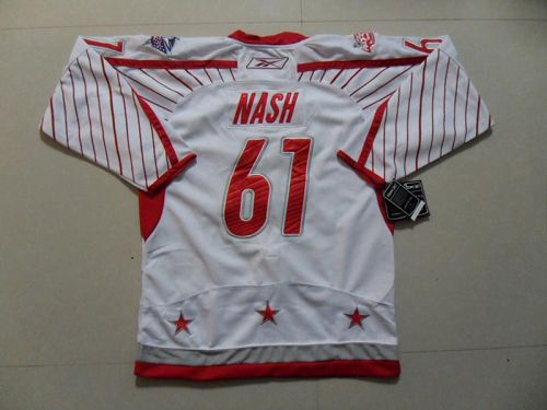 Rick Nash Columbus Blue Jackets white jersey