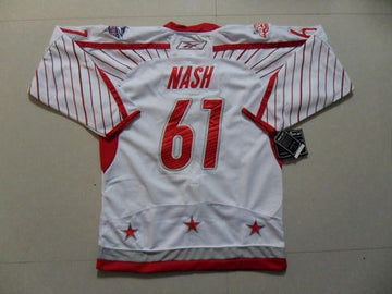 Rick Nash Columbus Blue Jackets white jersey