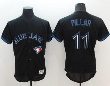 Kevin Pillar Toronto Blue Jays black Fashion jersey