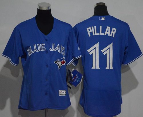 Kevin Pillar Toronto Blue Jays blue Authentic jersey