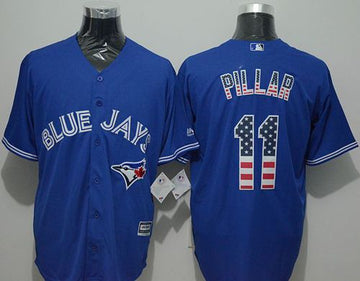 Kevin Pillar Toronto Blue Jays blue Fashion jersey
