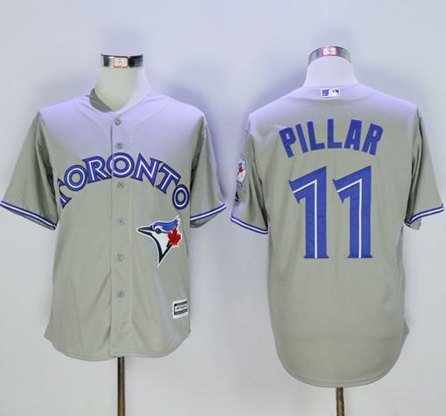 Kevin Pillar Toronto Blue Jays grey jersey