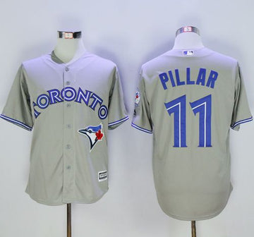 Kevin Pillar Toronto Blue Jays grey jersey