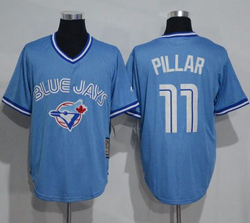 Kevin Pillar Toronto Blue Jays blue Throwback jersey
