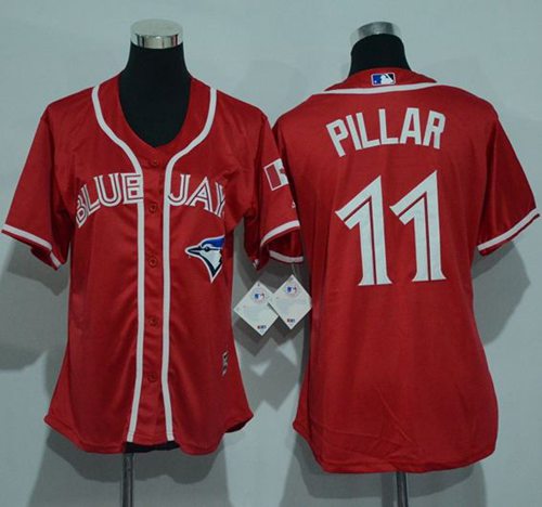 Kevin Pillar Toronto Blue Jays red jersey