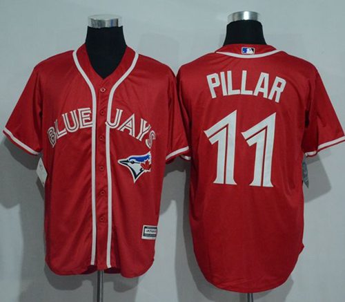 Kevin Pillar Toronto Blue Jays red jersey