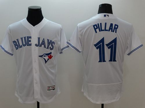Kevin Pillar Toronto Blue Jays white Authentic jersey