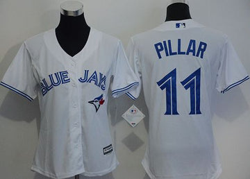 Kevin Pillar Toronto Blue Jays white Home jersey