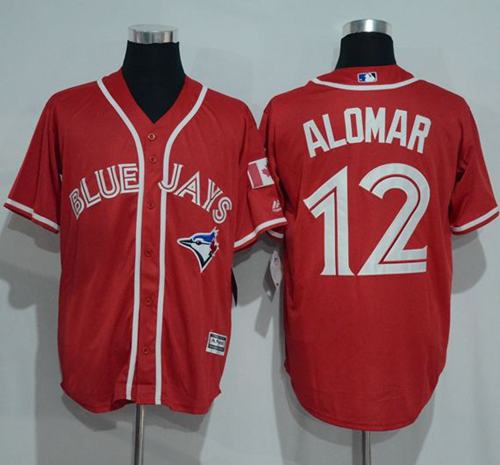 Roberto Alomar Toronto Blue Jays red jersey
