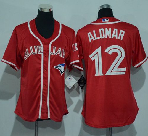 Roberto Alomar Toronto Blue Jays red jersey