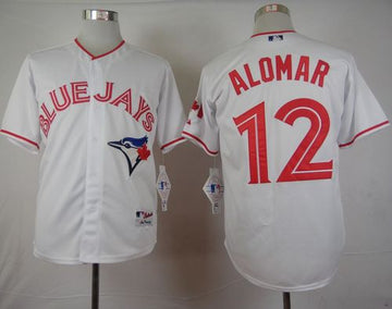 Roberto Alomar Toronto Blue Jays white jersey