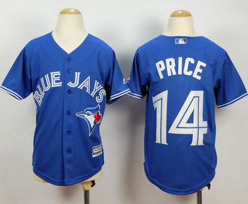 David Price Toronto Blue Jays blue jersey