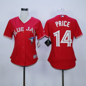 David Price Toronto Blue Jays red jersey