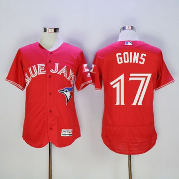 Ryan Goins Toronto Blue Jays red Authentic jersey