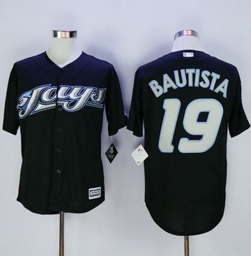 Jose Bautista Toronto Blue Jays black jersey
