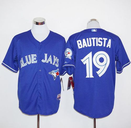 Jose Bautista Toronto Blue Jays blue Alternate jersey
