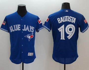 Jose Bautista Toronto Blue Jays blue Fashion jersey