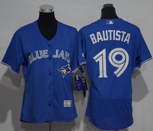 Jose Bautista Toronto Blue Jays blue Authentic jersey