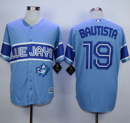 Jose Bautista Toronto Blue Jays blue jersey