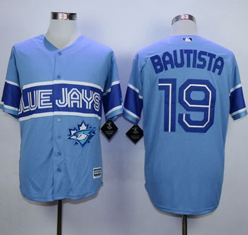Jose Bautista Toronto Blue Jays blue jersey
