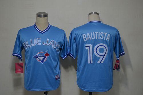 Jose Bautista Toronto Blue Jays blue jersey