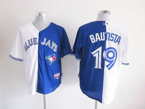 Jose Bautista Toronto Blue Jays white-blue Fashion jersey